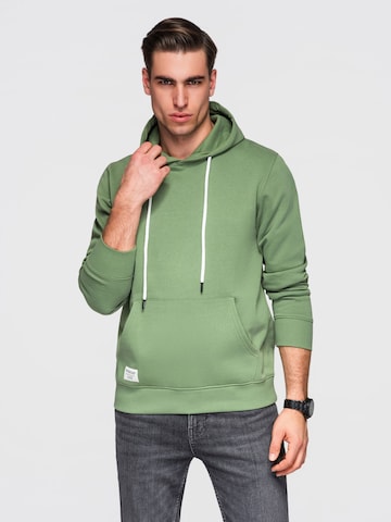 Sweat-shirt Ombre en vert