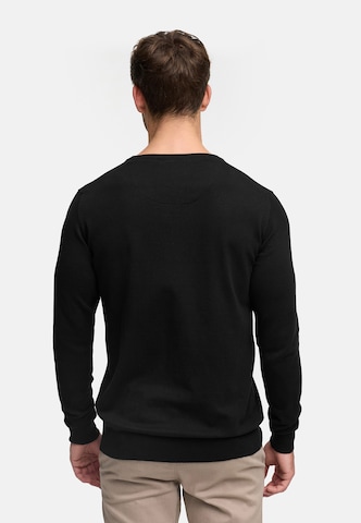 INDICODE JEANS Sweater 'Tikks' in Black