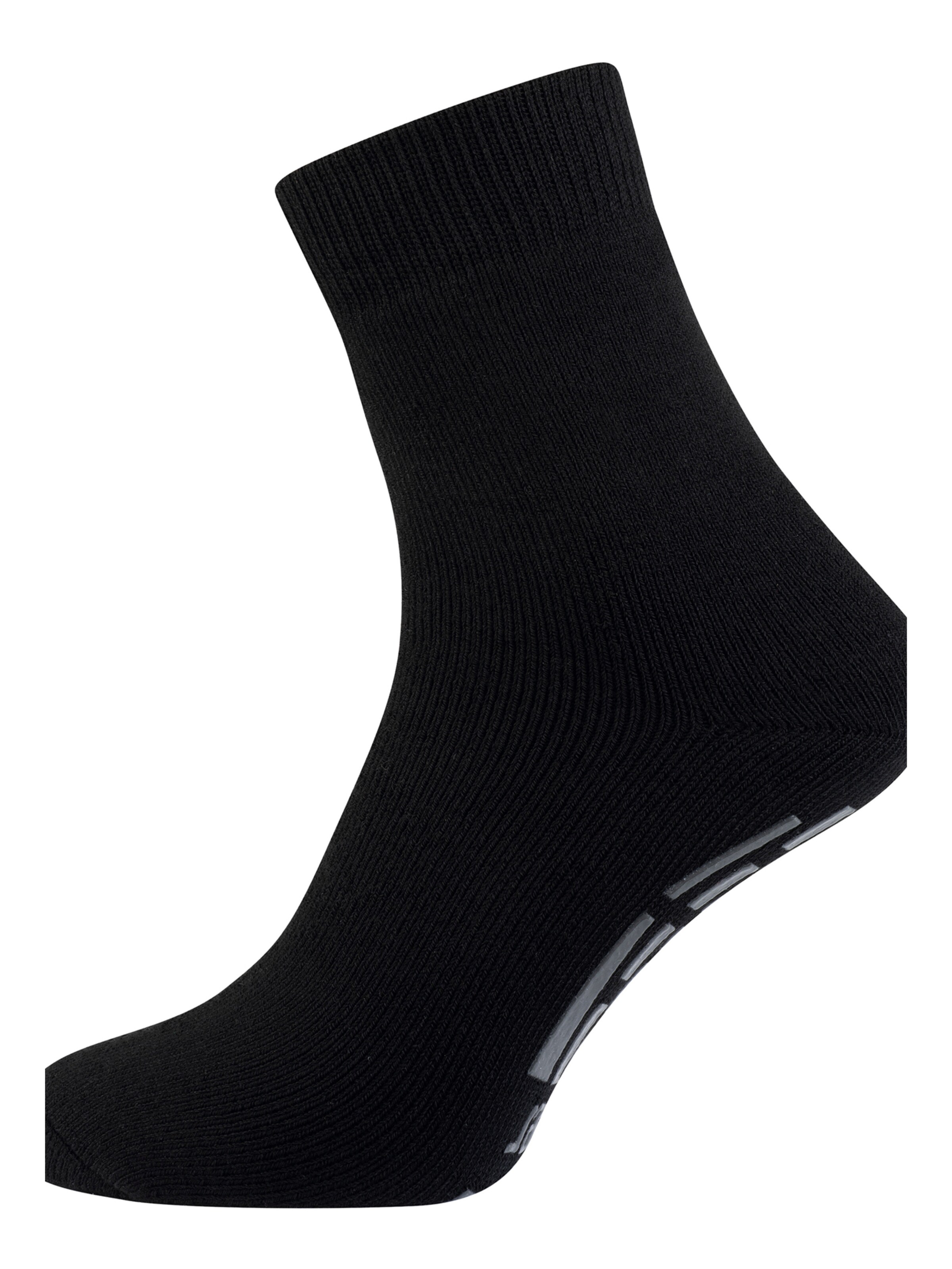 Nur Der Socks in Black: front