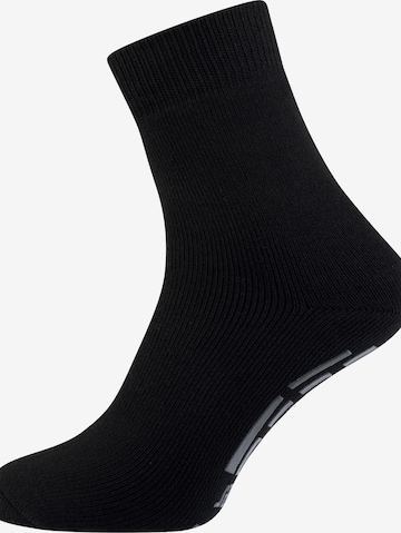 Nur Der Socks in Black: front