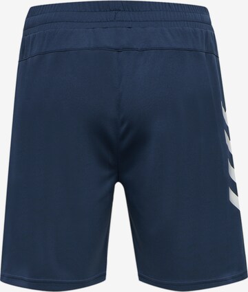 Hummel Regular Workout Pants 'Topaz' in Blue