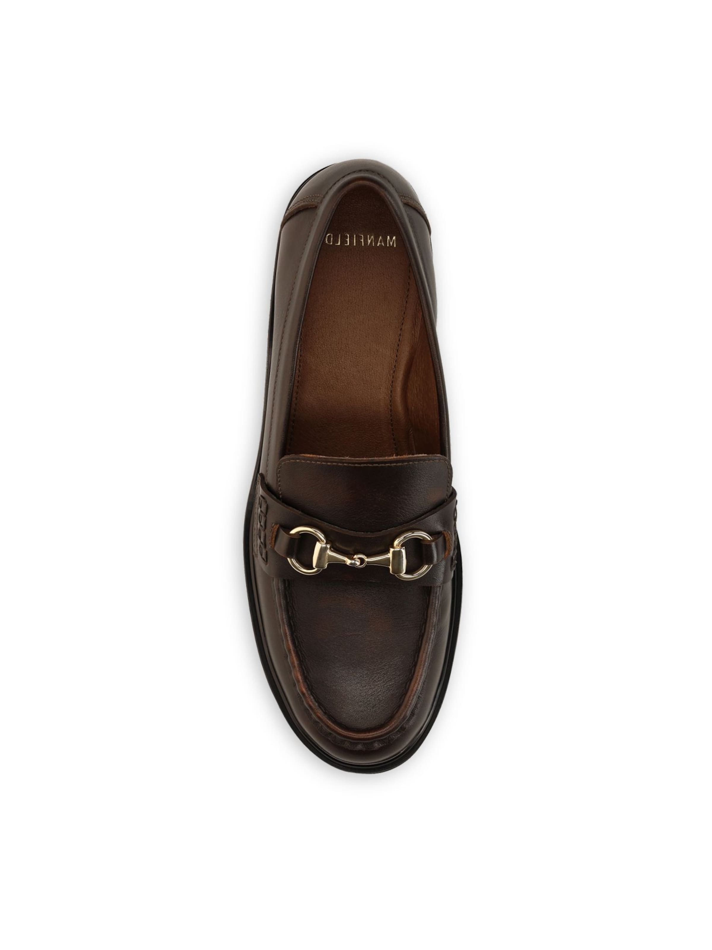 Chaussure basse MANFIELD en marron