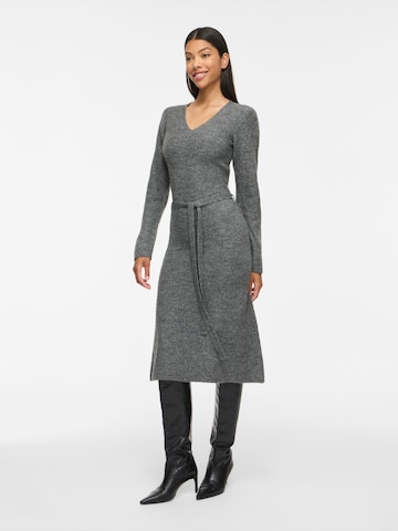 VILA - Vestido de malha 'VIGRY' em cinzento