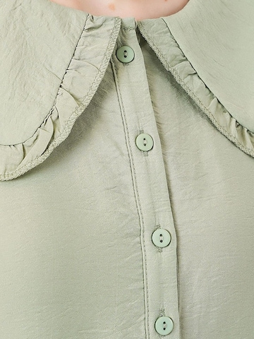 Bigdart - Vestidos camiseiros em verde