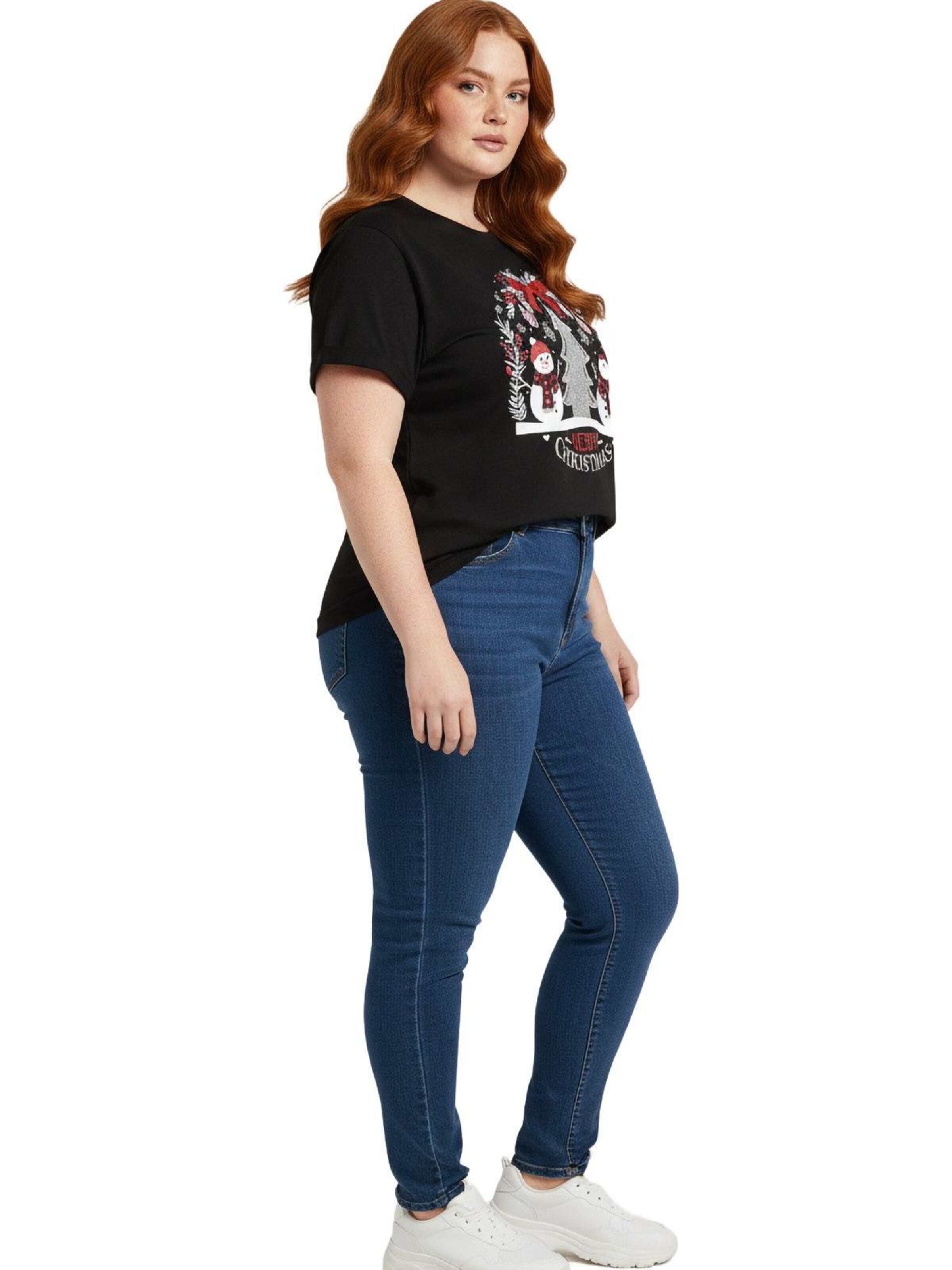 Shape Of You Shirt‌‌‌‌‌‌‌‌‌‌ in Schwarz