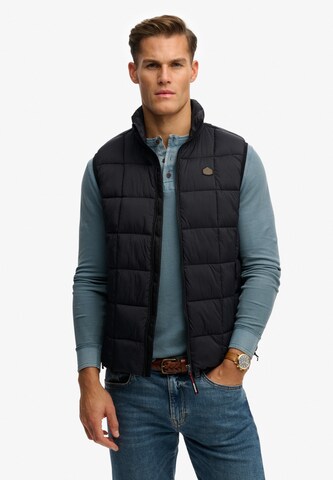 Superdry & Co Bodywarmer 'Fuji' in Zwart