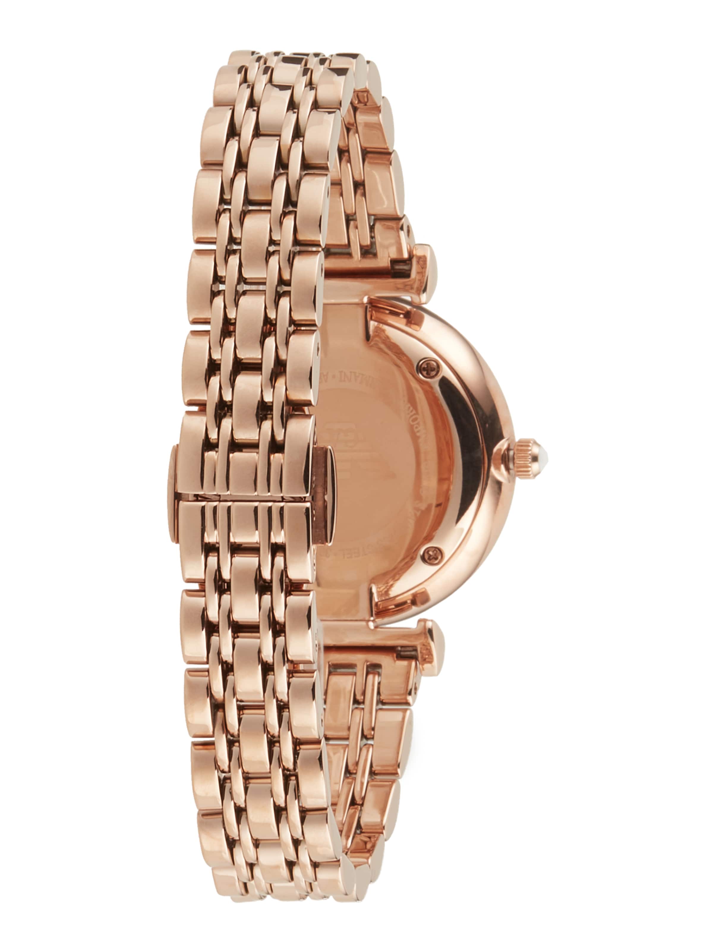 Montre à affichage analogique Emporio Armani en or