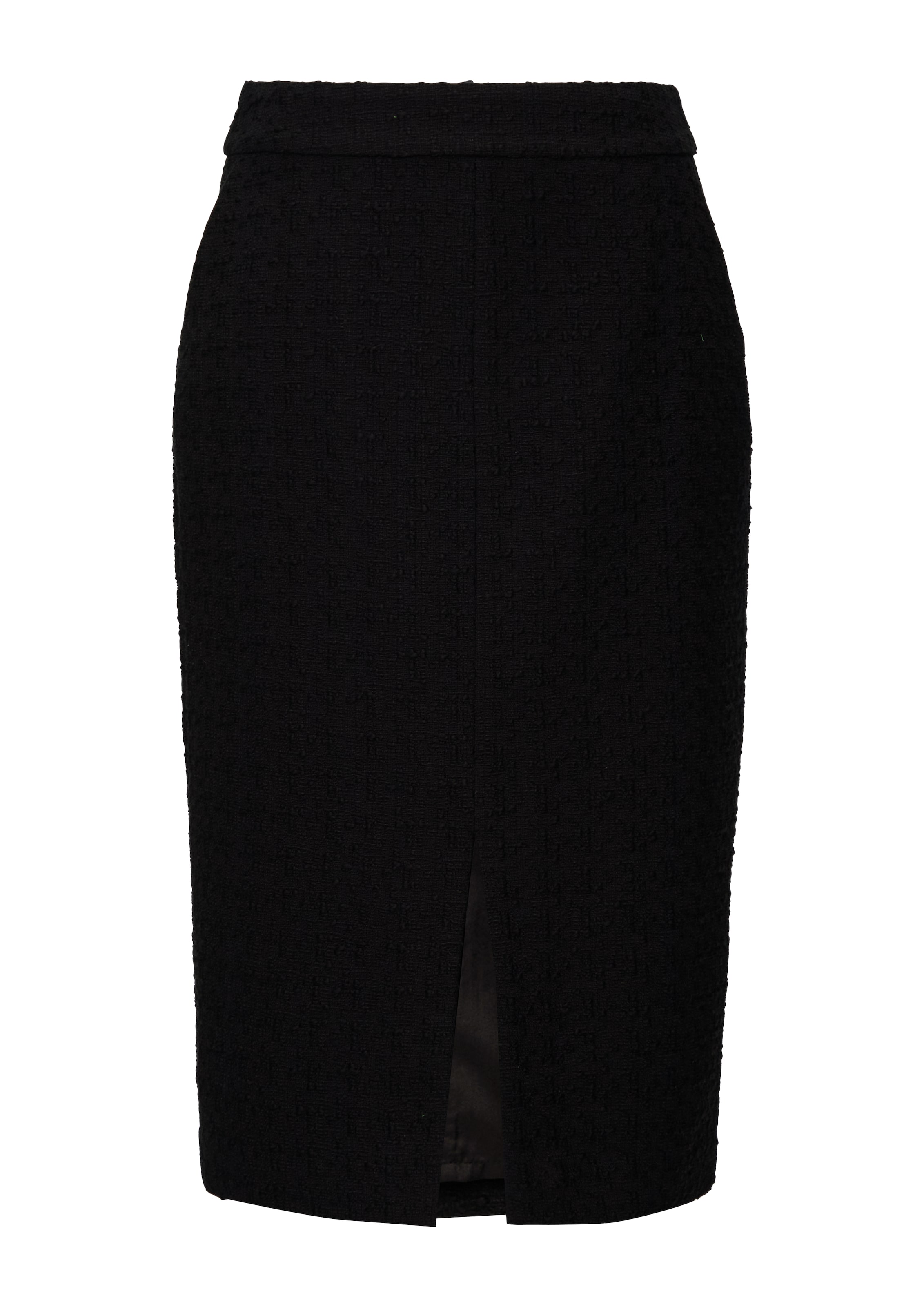 melns COMMA Svārki: no priekšpuses