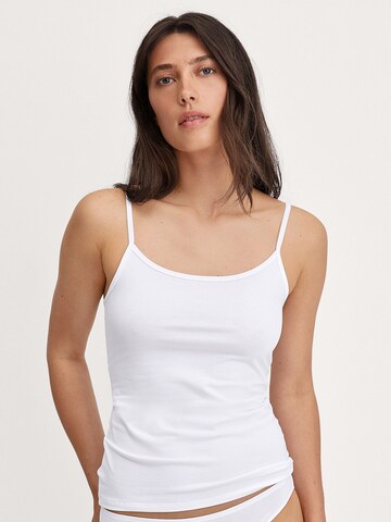 Maillot de corps CALIDA en blanc : devant