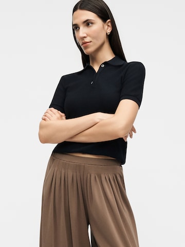 MM by Max Mara Široke hlačnice Hlače 'CICALA' | bež barva