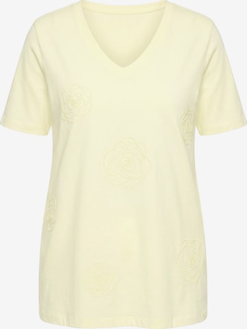 MIAMODA T-Shirt in Gelb: Vorderseite