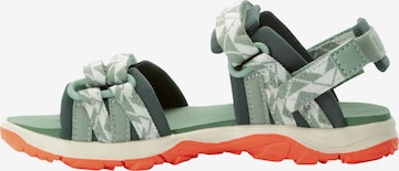 JACK WOLFSKIN Sandals in Green: front