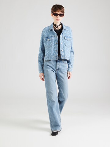VERO MODA Prehodna jakna | modra barva