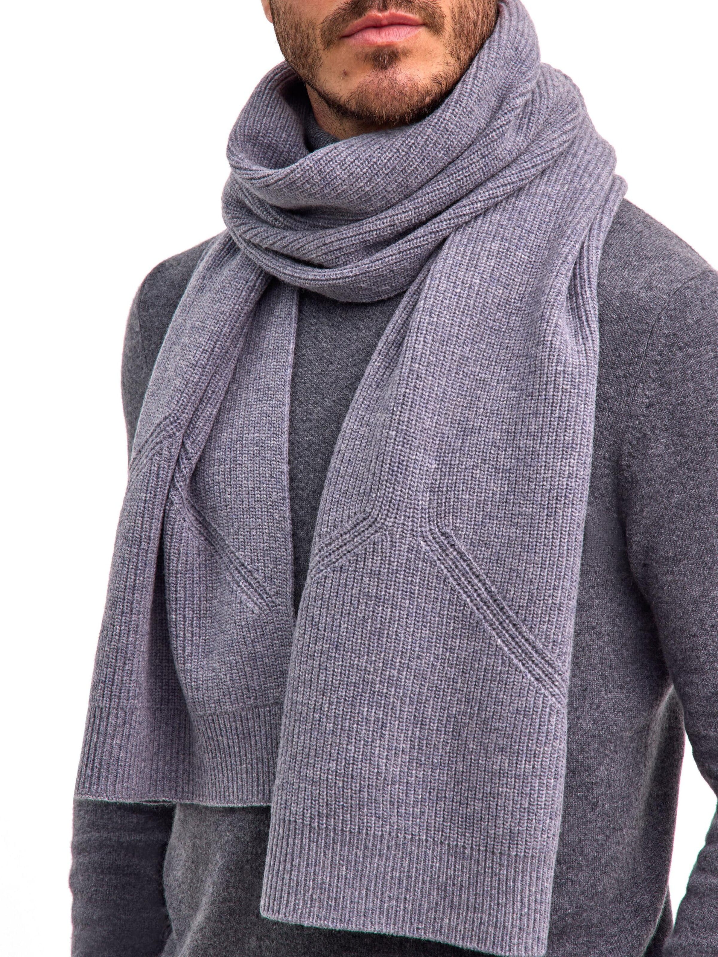 FALKE Scarf in Grey: front