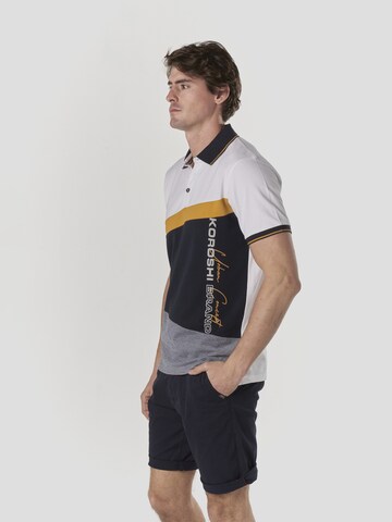 KOROSHI Poloshirt in Weiß