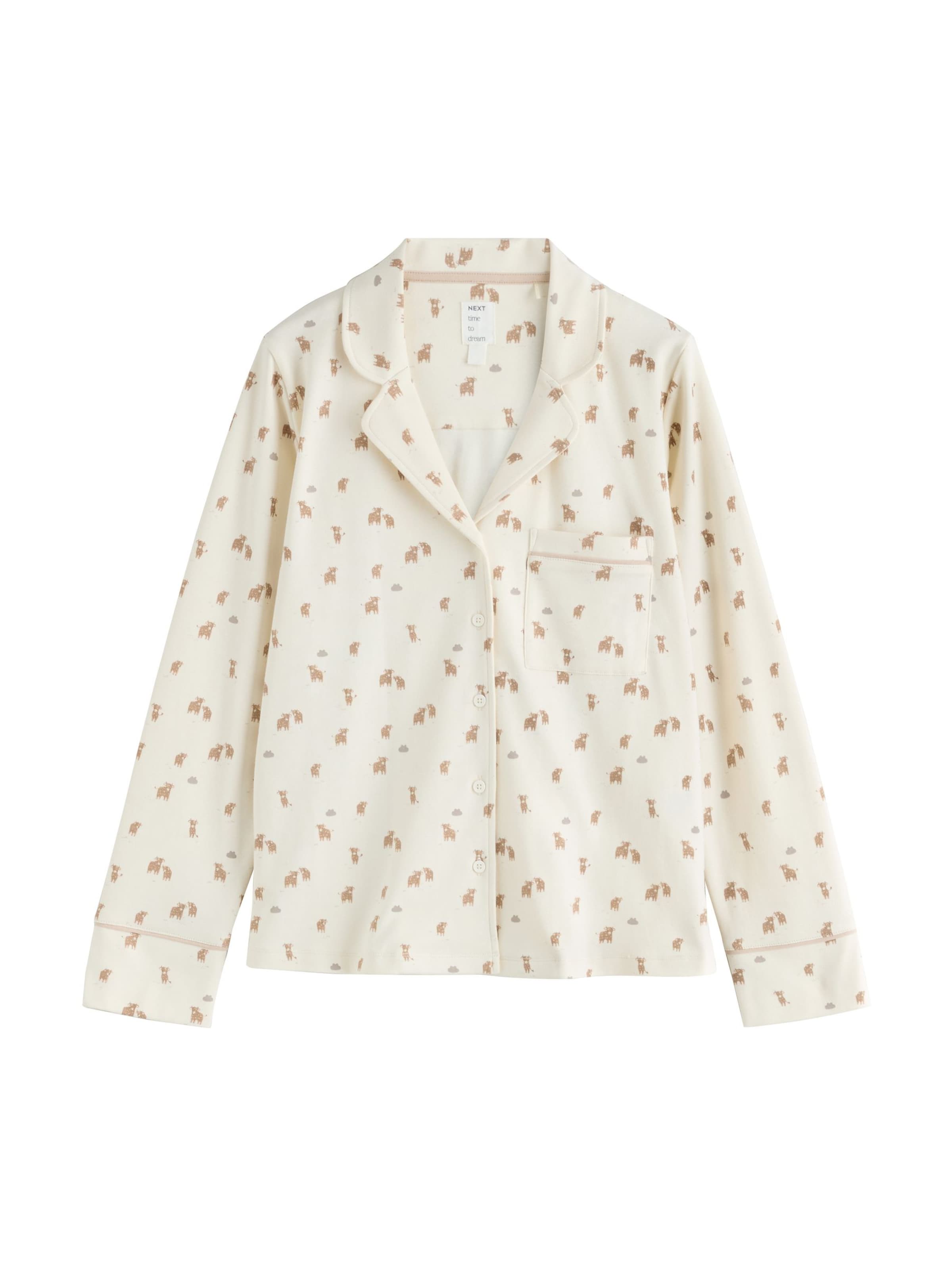 Next - Pijama en beige: frente