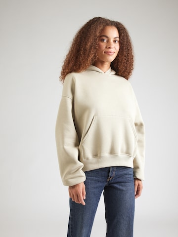 Gina Tricot Свитшот в Серый: спереди
