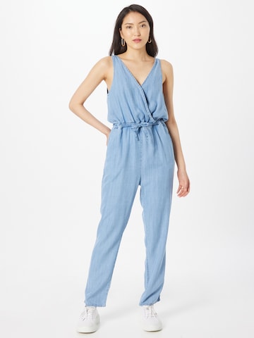 Funky Buddha Jumpsuit in Blue: front