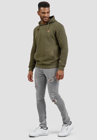 INDICODE JEANS Pullover in Grün