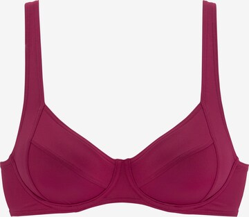 Invisible Hauts de bikini 'Pride' LASCANA en violet : devant