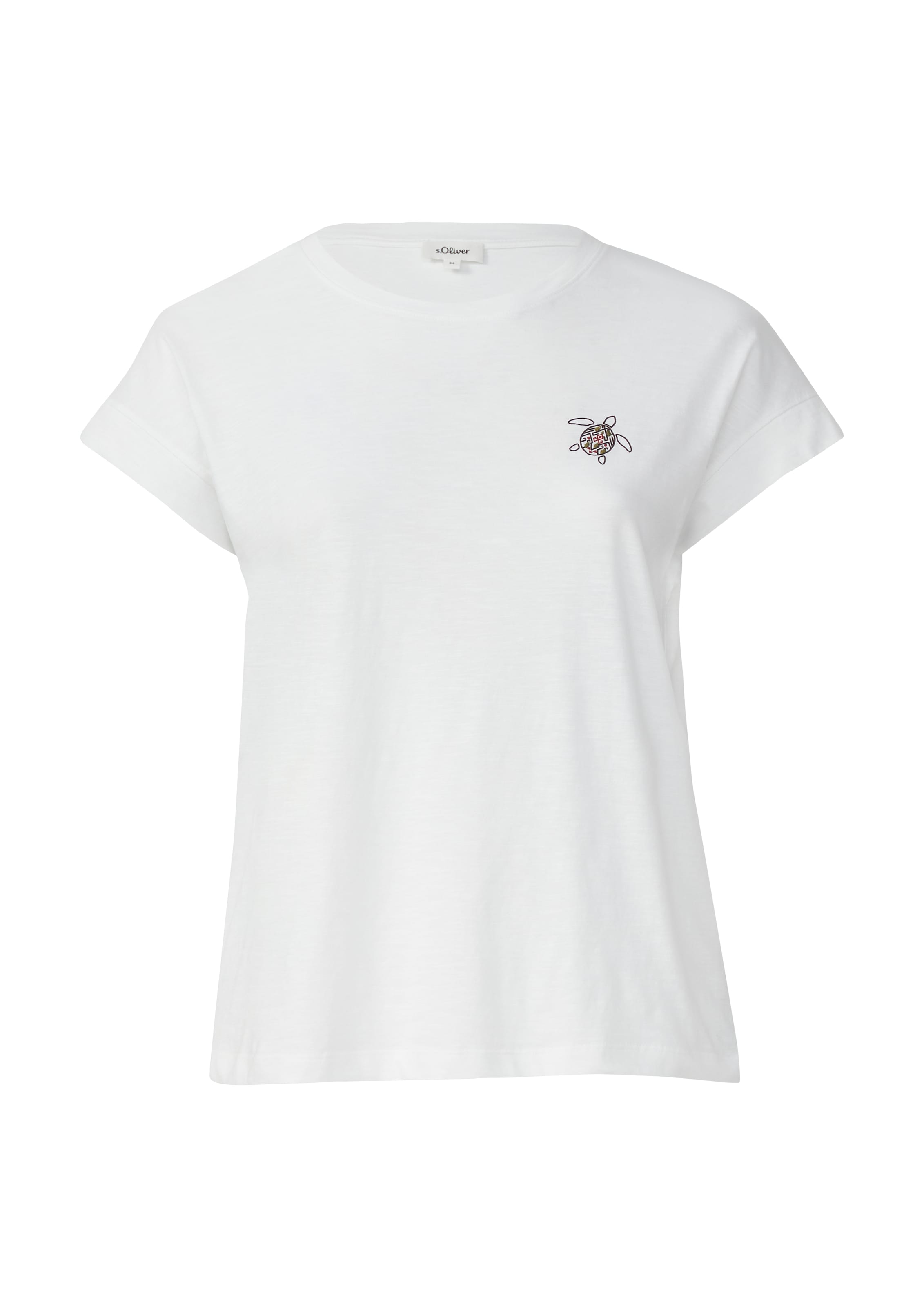 s.Oliver Shirt in Weiß: Vorderseite