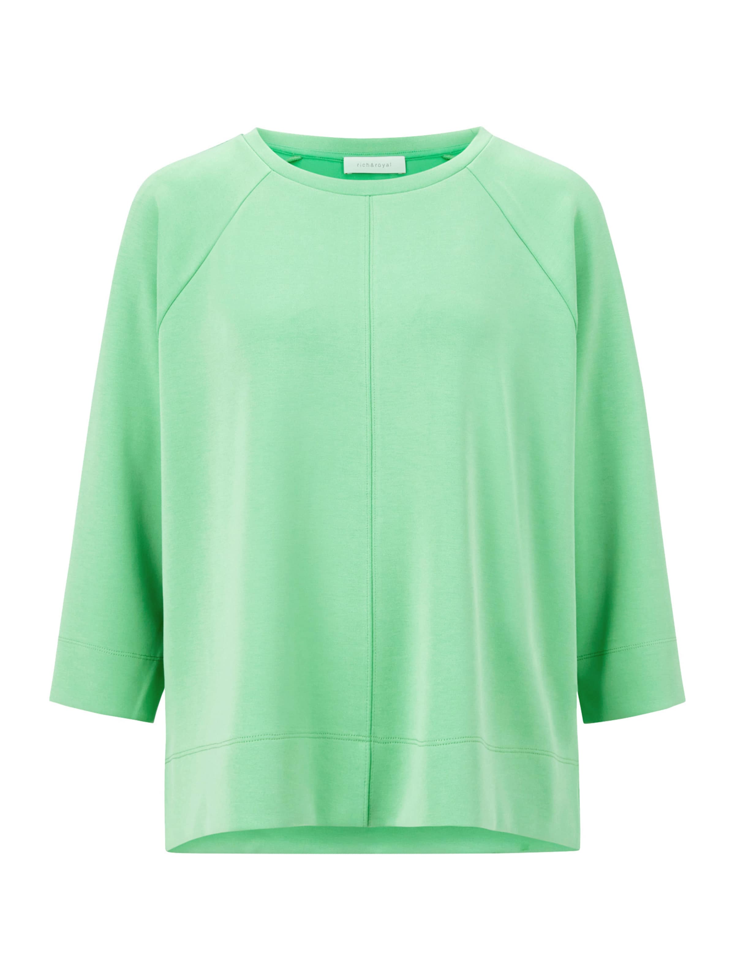 Felpa di Rich & Royal in verde: frontale