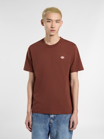 DICKIES Shirt 'Mapleton' in Brown: front