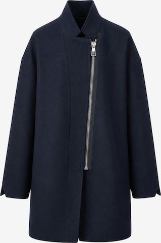 Manteau outdoor 'AMBER Coat' Christine on the clouds en bleu : devant