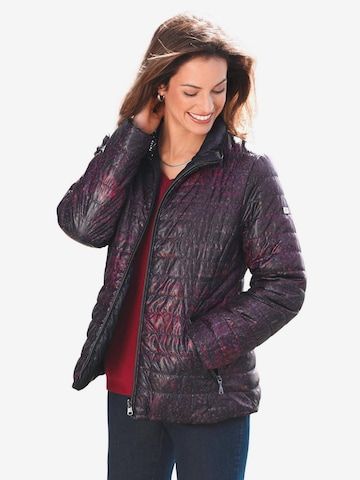 Goldner Between-Season Jacket in Purple: front