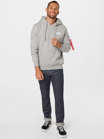 ALPHA INDUSTRIES Sweatshirt i grå