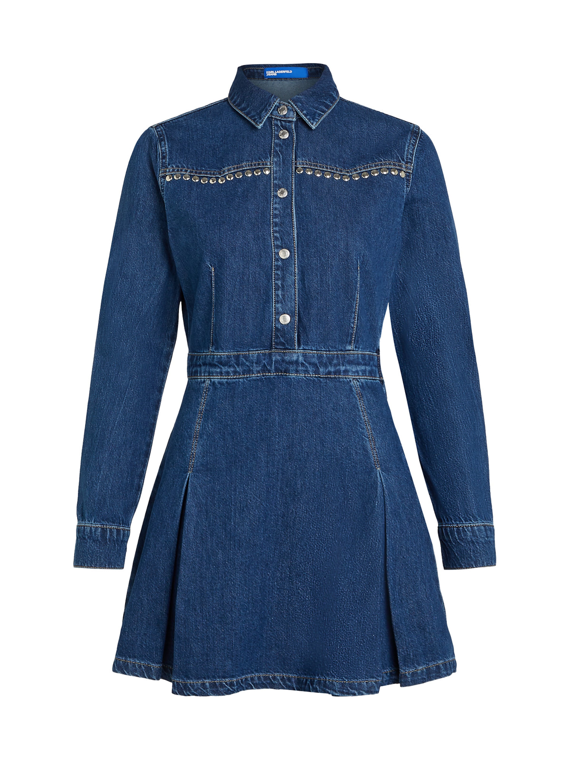 KARL LAGERFELD JEANS Kleit, värv sinine: eest vaates