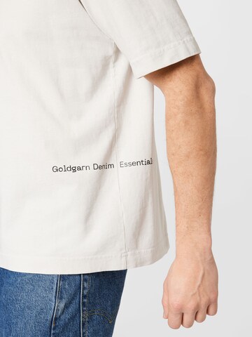 Goldgarn T-Shirt in Grau