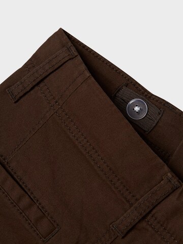 NAME IT Tapered Pants 'NITBAMGO' in Brown