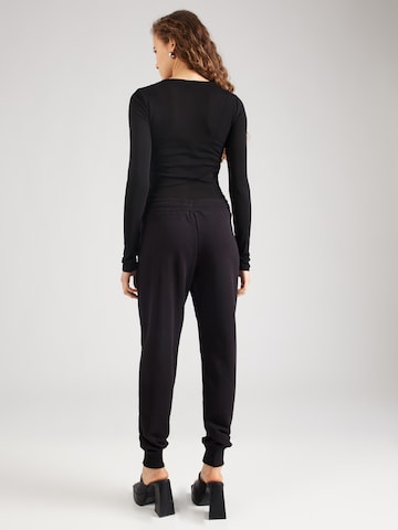 Versace Jeans Couture Zwężany krój Spodnie w kolorze czarny