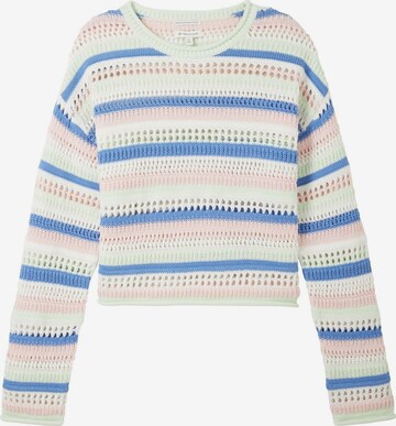 TOM TAILOR Sweater in Mixed colors: front