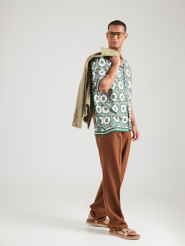 GABBA Comfort fit Srajca 'Sven' | zelena barva