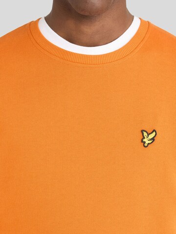 Lyle & Scott Sweatshirt in Orange