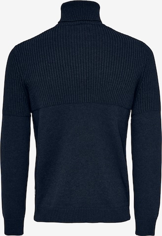 Only & Sons Pullover 'AL' in Blau