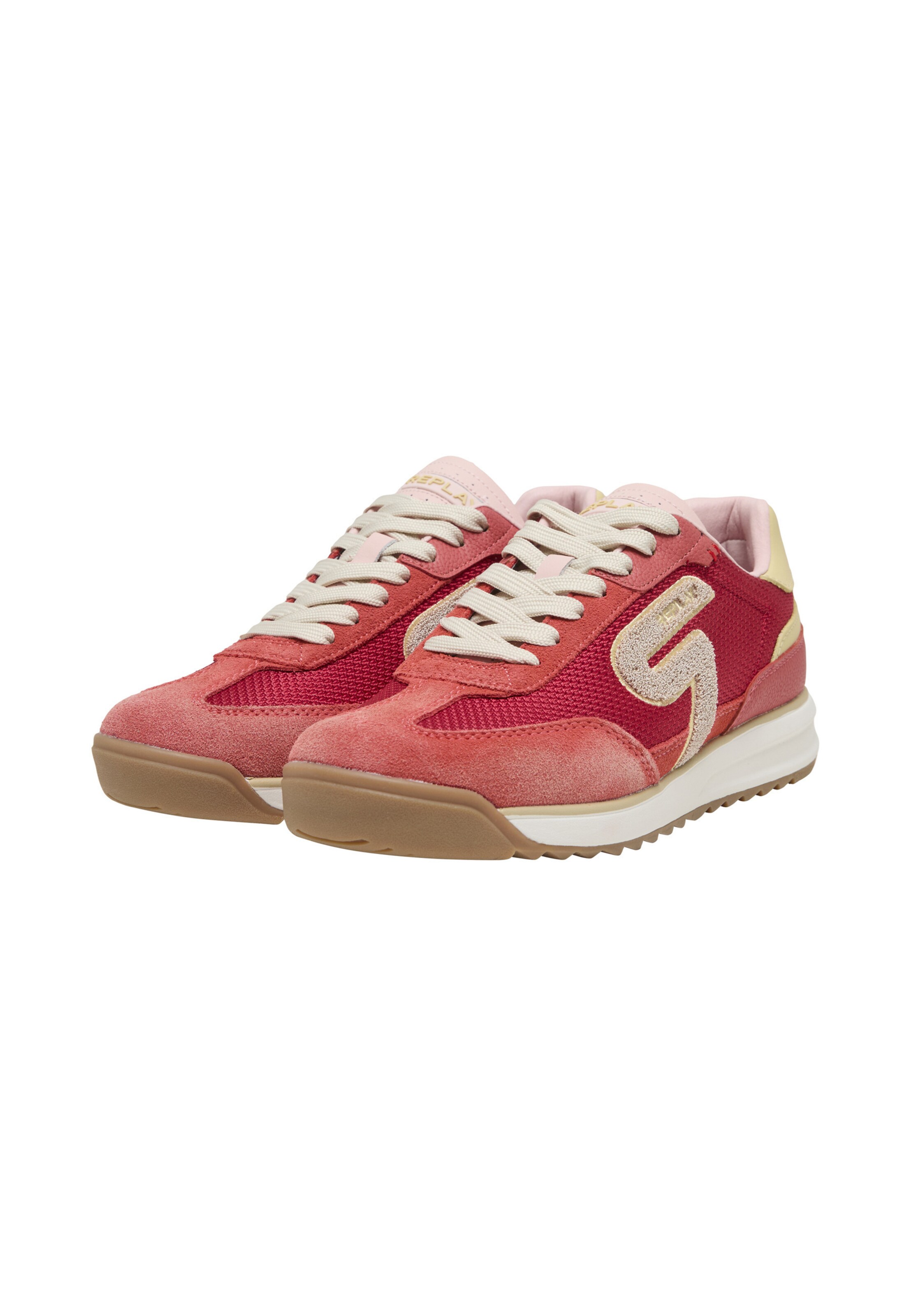 REPLAY Sneaker 'Yard' in Rot