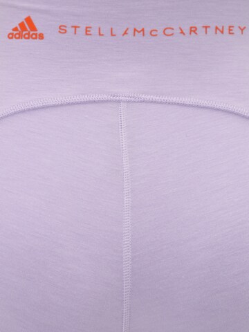 ADIDAS BY STELLA MCCARTNEY - Skinny Calças de desporto 'Truestrength ' em roxo