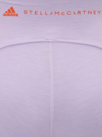 ADIDAS BY STELLA MCCARTNEY Skinny Workout Pants 'Truestrength ' in Purple