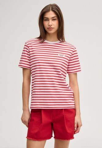 T-shirt 'Teele' JOOP! Jeans en rouge : devant