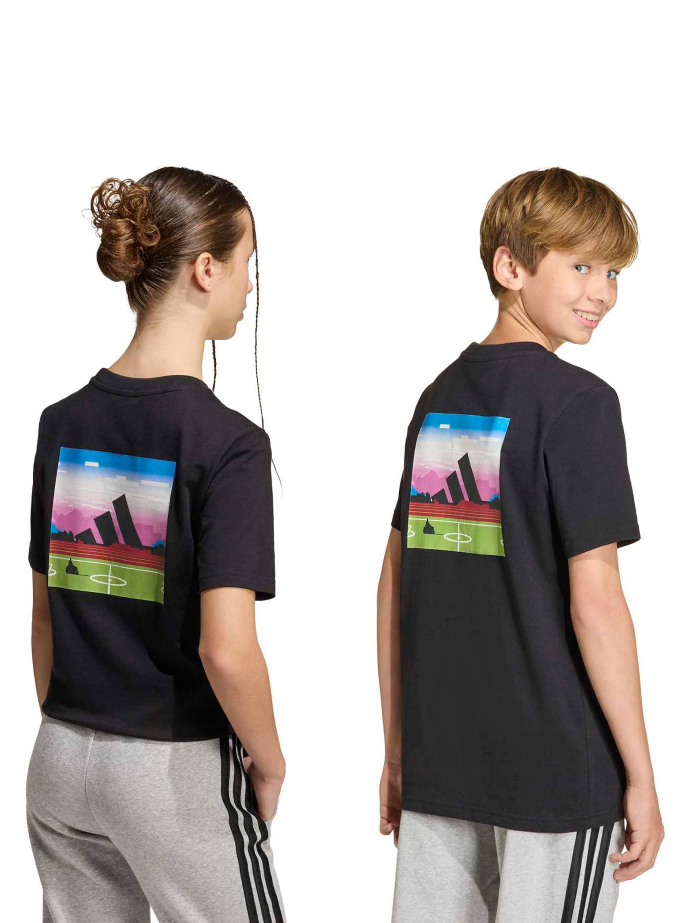 ADIDAS SPORTSWEAR Функциональная футболка 'GAME' в Черный: спереди