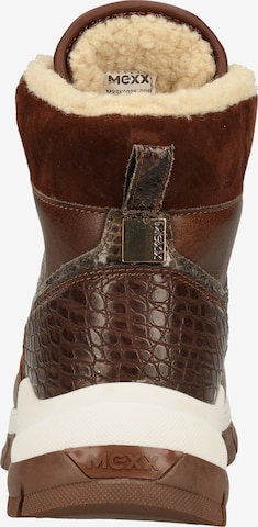 MEXX Lace-Up Ankle Boots in Brown