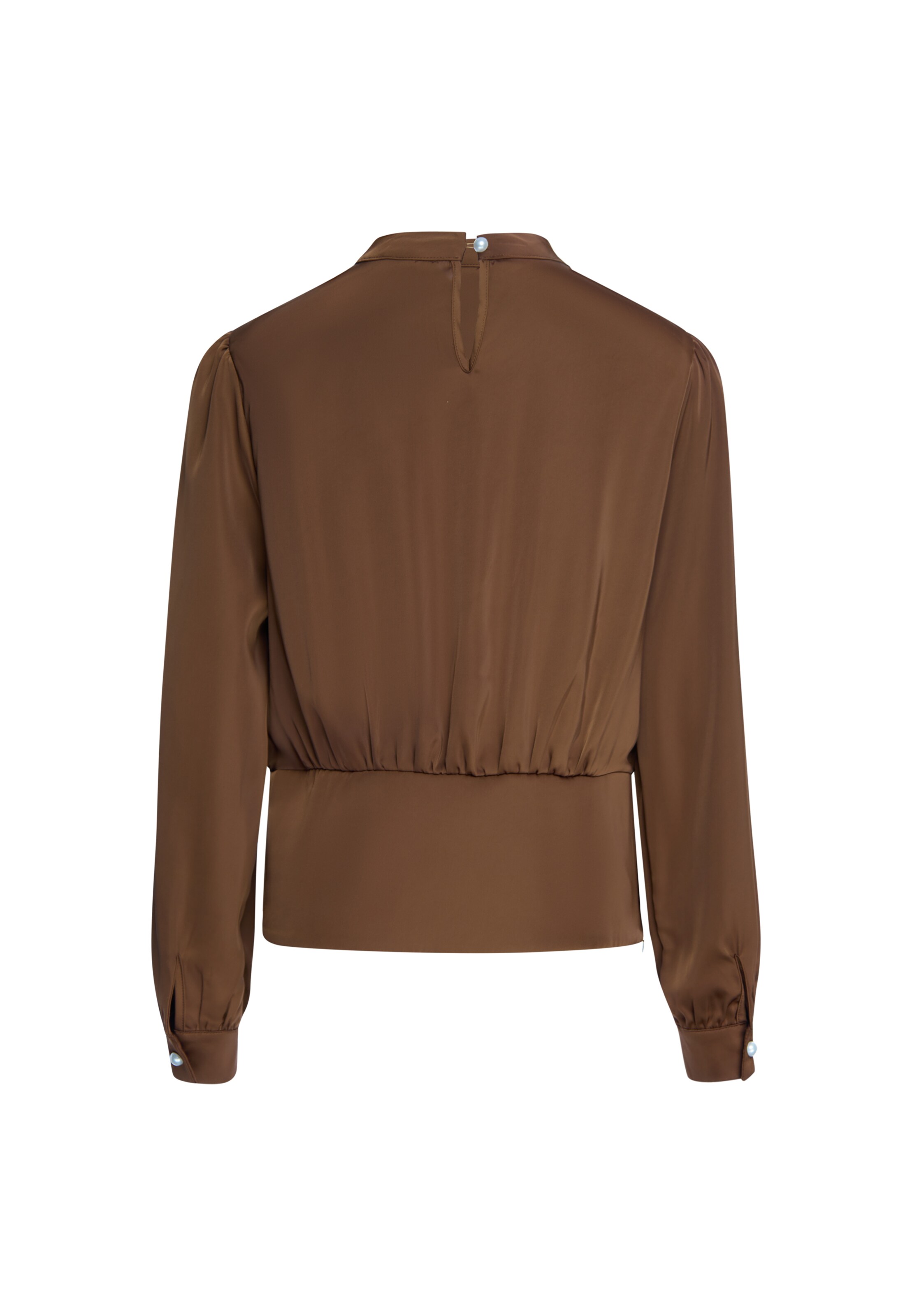 usha BLACK LABEL - Blusa en marrón