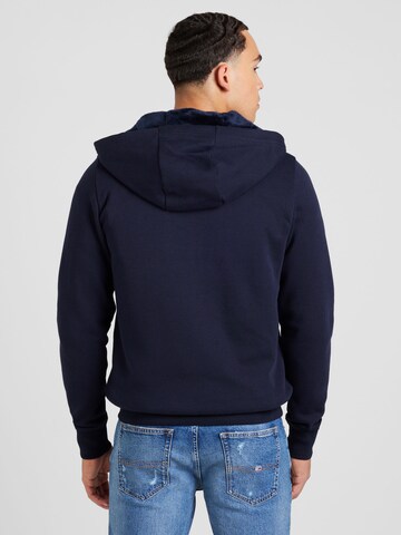 TOMMY HILFIGER Sweatjacke in Blau