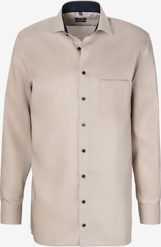 OLYMP Hemd in Beige: Vorderseite