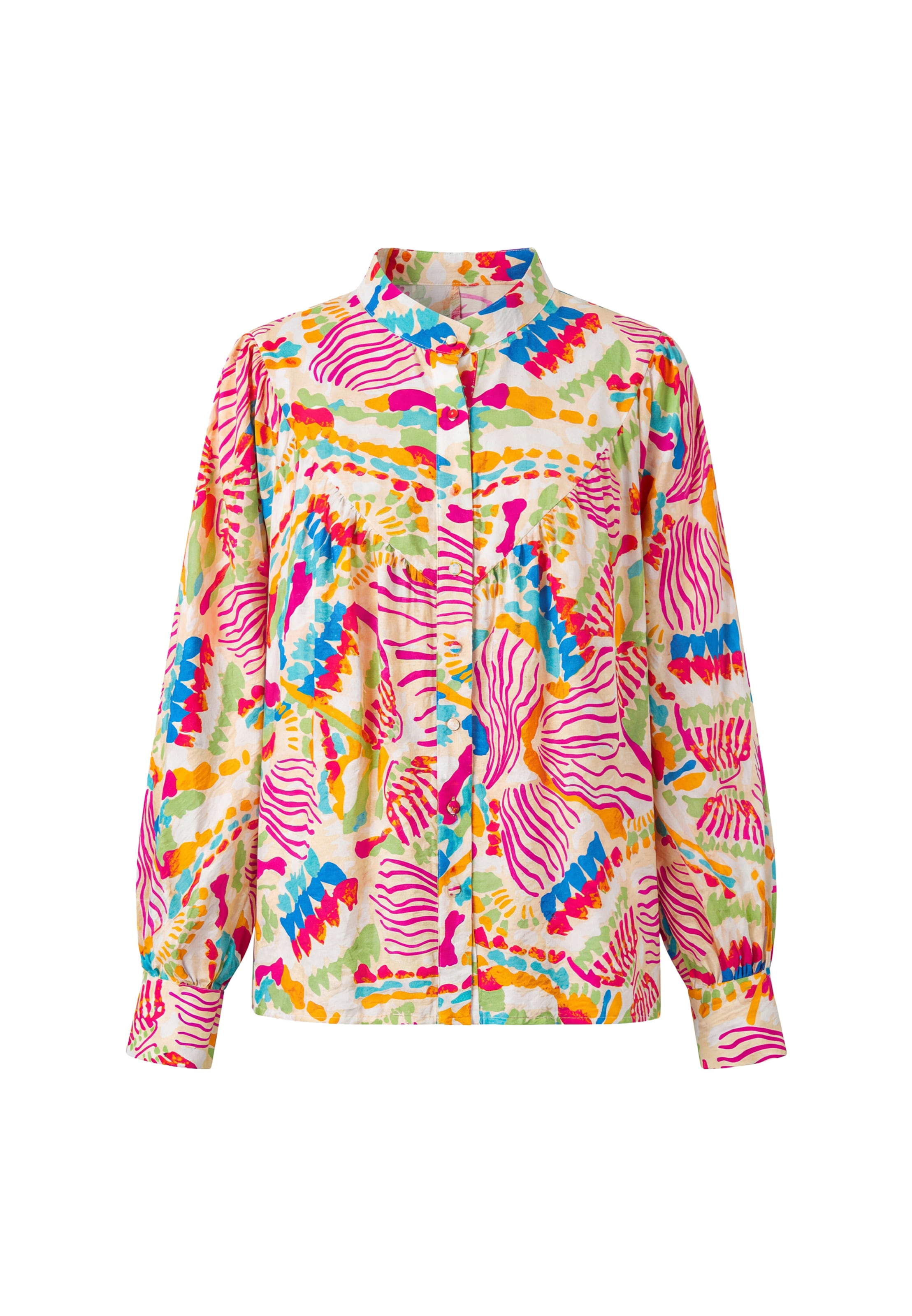 Usha - Blusa en naranja: frente