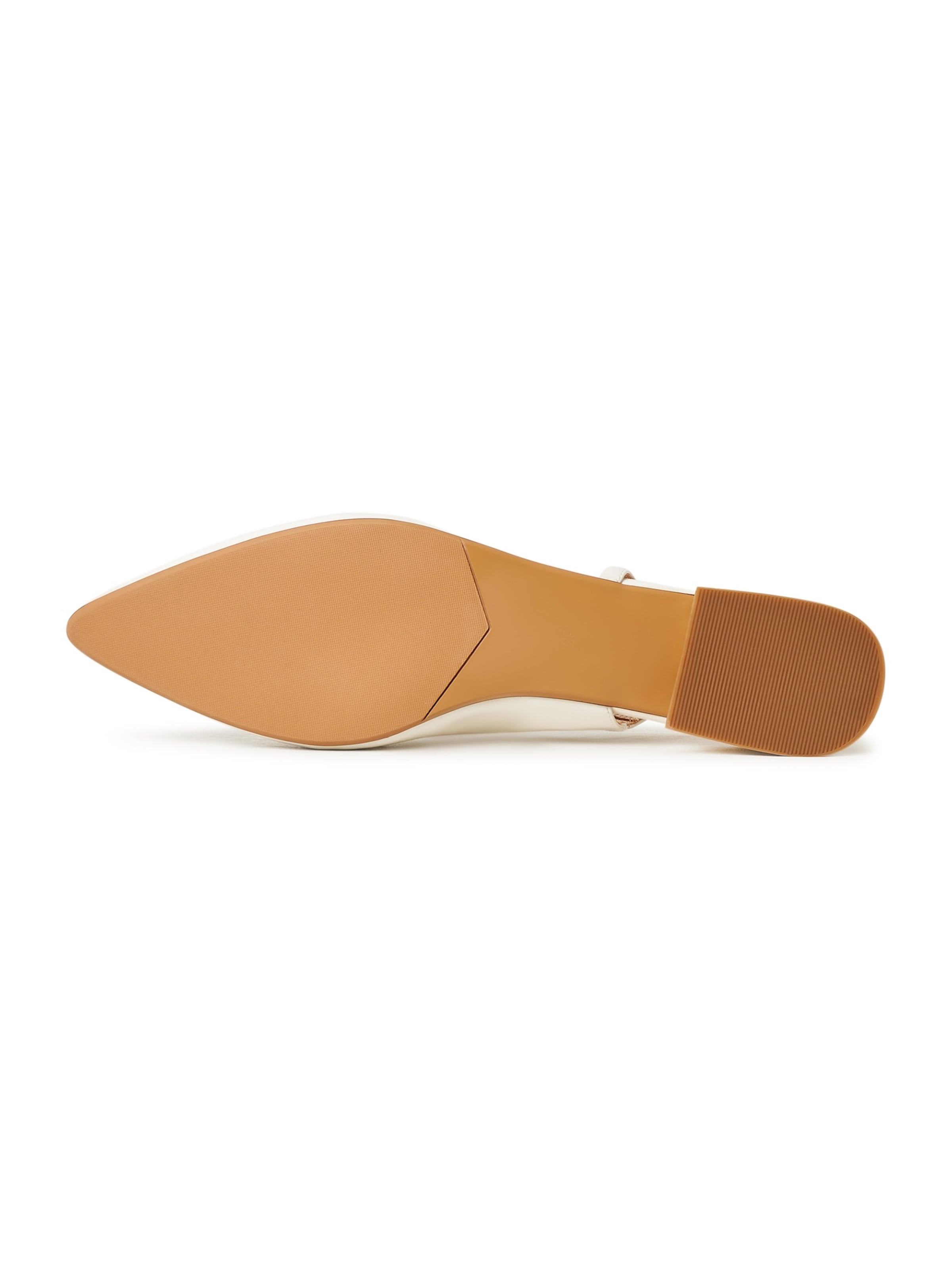CESARE GASPARI - Sapatos abertos atrás em branco