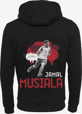 FC BAYERN MÜNCHEN Hoodie 'Jamal Musiala' in Schwarz